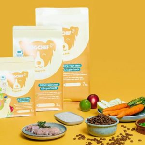 dogchef poulet frais croquette berger australien